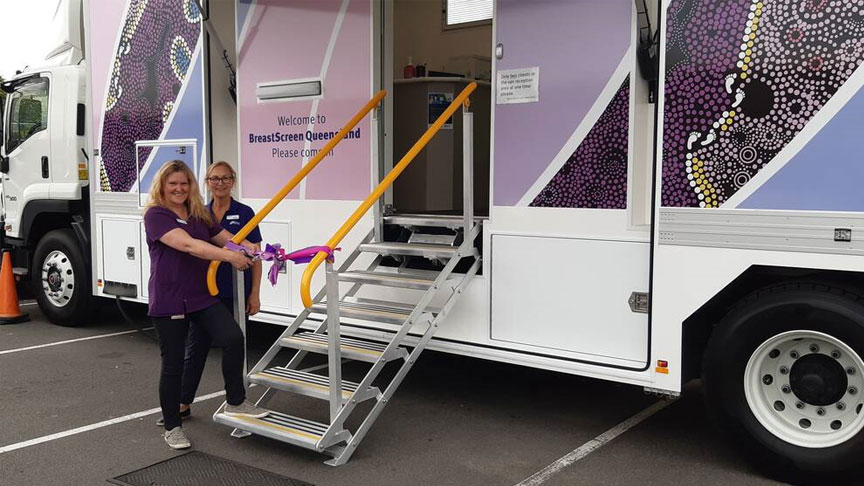 Image for Free breast screening service at Bunnings Maroochydore and Sippy Downs in January 2023