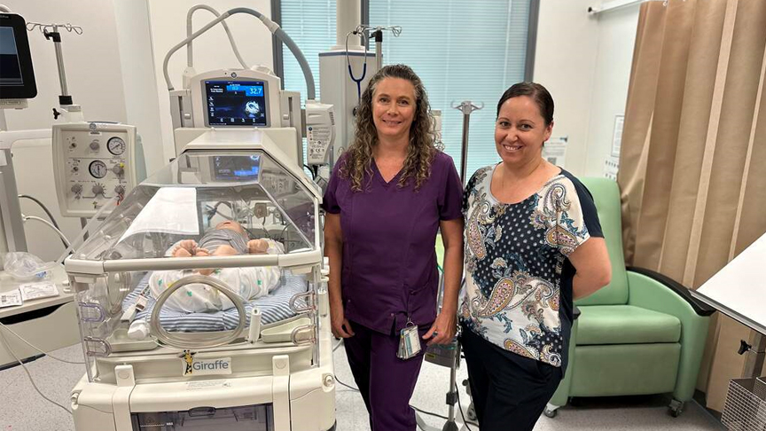 Image for NOURISH service keeps our littlest Sunshine Coast babies out of hospital